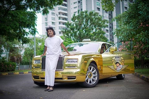 This Famous Kerala Entrepreneur Converts Rolls Royce into Tourist Taxi