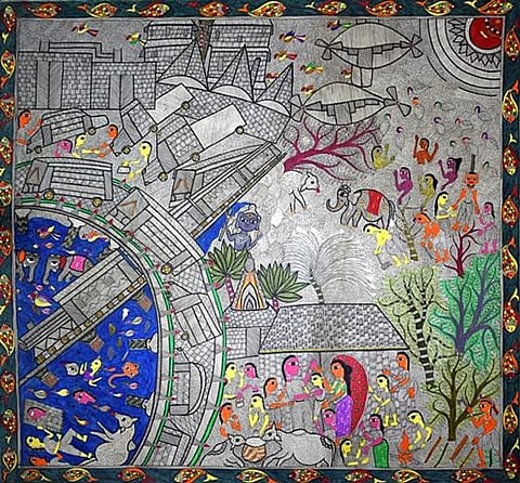 Online Exhibition of Folk And Tribal Art Form of India