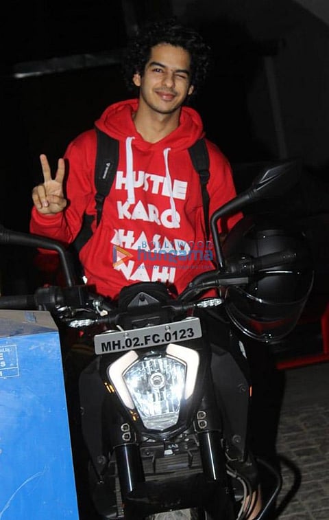 Ishaan Khatter Talks About His Fitness Regime