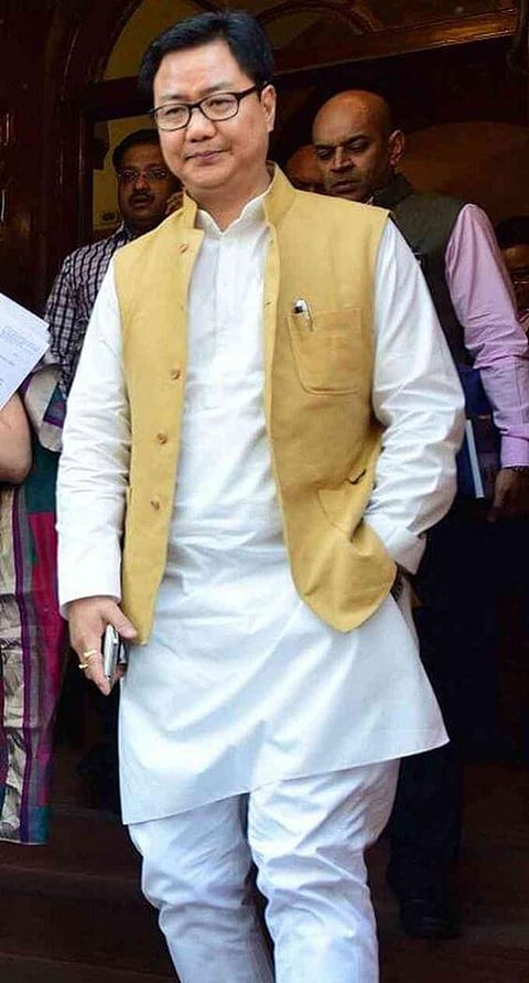 Rijiju Pays Tribute to Dhyan Chand on his 115th Birth Anniversary