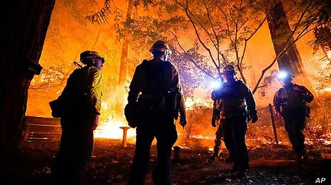 Northern California Firefighters: ‘Weather Is Not In Their Favor’