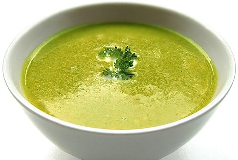 Brocolli and Almond soup: For an Improved Respiratory System
