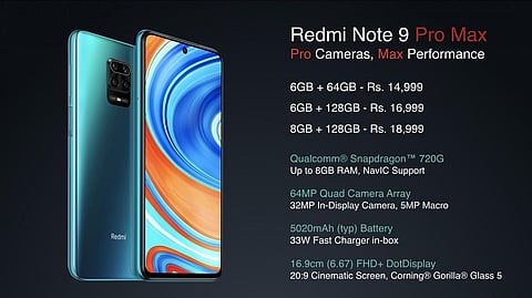 Xiaomi Unveils New “Redmi Note 9 Series” Smartphones With ISRO’s Navigation “NavIC” in India