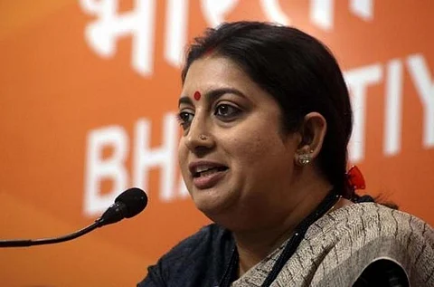 Union Minister Smriti Irani Gives Shout-Out To Upcoming Film “Thappad”, Says “Its Not Ok To Hit Women”