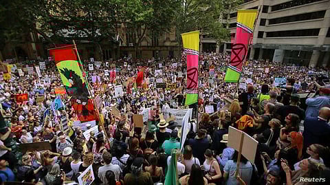 Protesters Raise Voice Against Bushfire Crisis in Australia