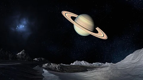 Saturn Transcends Jupiter for Becoming New Moon King