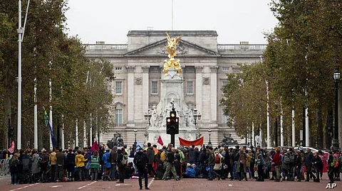 Climate Protesters Engaging in Acts of Civil Disobedience to Demand Action on Cutting Carbon Emissions