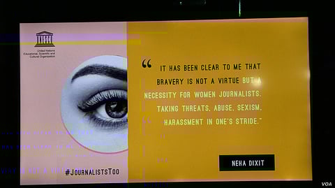 Female Journalists Face Online, Workplace Harassment