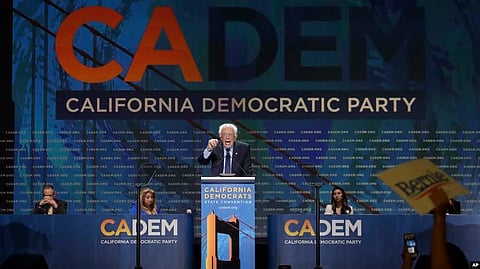 Sanders Kicks Fight Against Trump into High Gear as Democrats Swarm San Francisco
