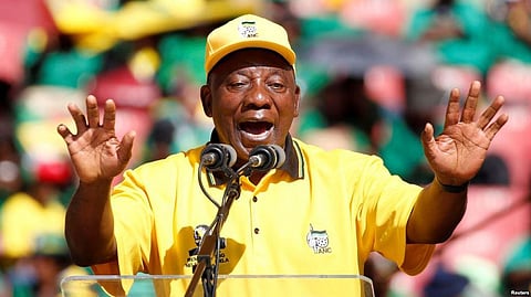 South Africa’s President Vows More Jobs at Election Rally