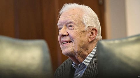Former US President Jimmy Carter has been Praying and Teaching for Decades in Maranatha Baptist Church