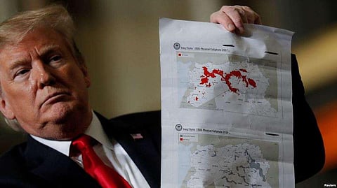 U.S. President Donald Trump Announces Withdraw Of Almost All The Troops From Syria