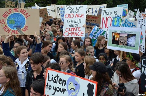School Students Set to March for Global Climate Change Strike