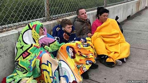 Hope in Mexican Border Towns, Migrants Wait In Hope Of Rescue