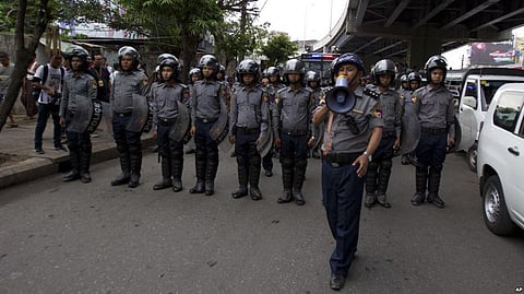 Activists In Myanmar Push To End Police Brutality