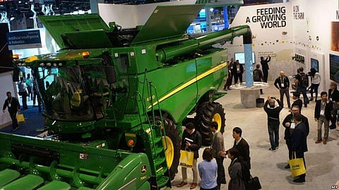 Deere Comes Up With High-Tech Farming Equipment