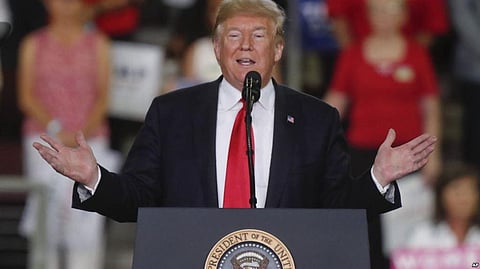 Donald Trump Presses Democrats on Border Wall Funding Ahead of Senate Meeting