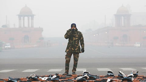 Firefighters of India Battle Air Pollution In The Country’s Capital