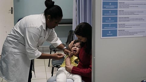 WHO Warns A Rise In The Number Of Measles Cases