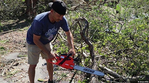 Citizens In Work Mode After Hurricane Michael Hits Panama City