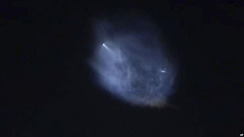 SpaceX Lights Up The Sky And Social Media