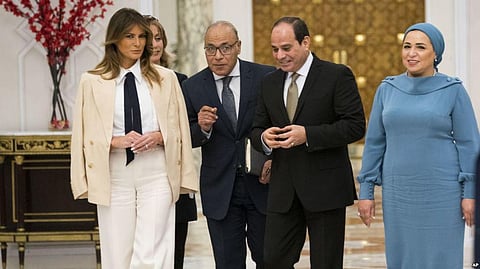 US First Lady Melania Trump Starts The Final Leg of Her Africa Trip