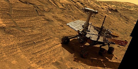 NASA’s Mars Orbiter Spots Opportunity Rover