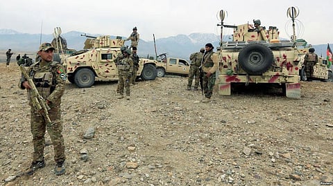 Hundreds Of Afghan Civilians Were Displaced Due To IS