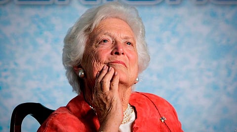 Former US First Lady Barbara Bush Dies At Age 92