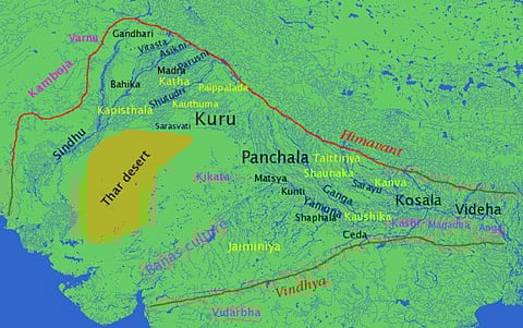 10 Facts about Vedic India map that you probably didn’t know