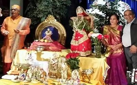 Hindu Mandir in Illinois, USA Witnesses Grand Tulsi Vivah on a Global Scale