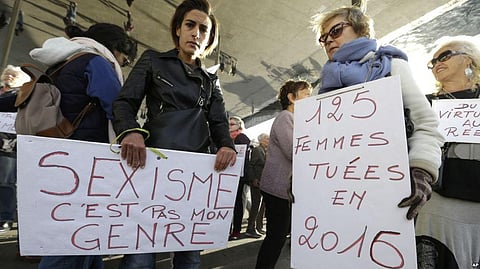 Women Rally Across France to Protest Sexual Harassment, Assault