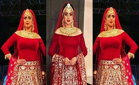 Walking the ramp is always special: Sridevi