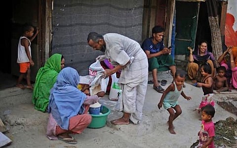 Crossfire between Rohingya Insurgents and Myanmar Military leaves Hindu Refugees In a Deadlock