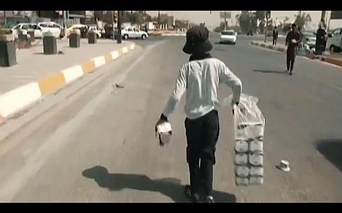 After effects of Battle of Mosul: Orphaned Children work to Support Family