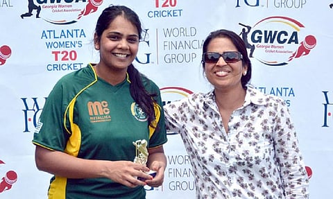 Indian Origin Sindhuja Reddy from Telengana gets Selected for US women’s National Cricket Team