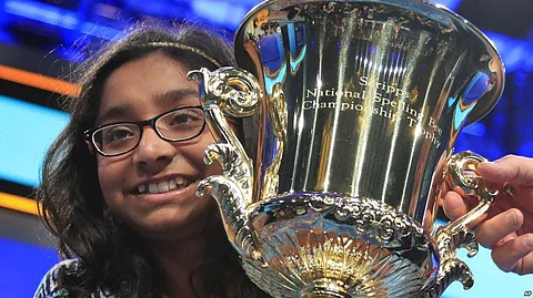 Ananya Vinay, an Indian American Girl wins 90th National Spelling Bee