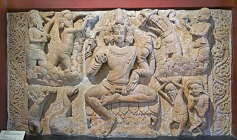 Unakoti in Tripura has the Largest Rock carved Hindu Sculptures