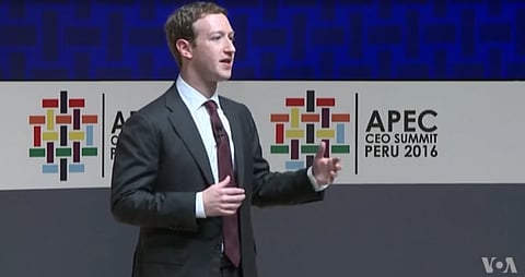 Mark Zuckerberg mentions Facebook murder video during the annual F8 developers conference in New York