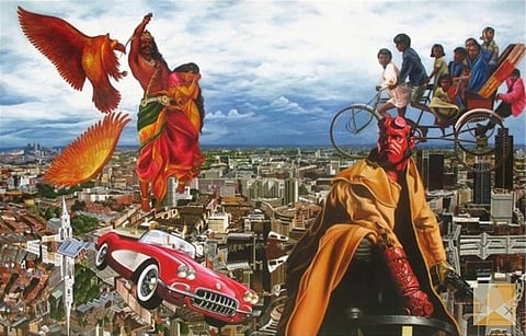 Odisha-based Sitaram Swain wins 6th Glenfiddichs Emerging Artist of the Year 2017