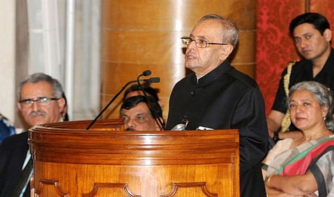 President of India presents KCK International Award for excellence in print Journalism