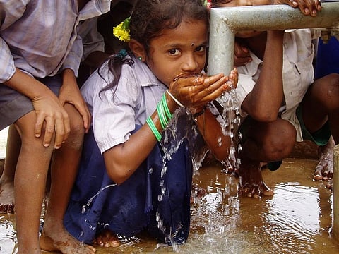 According to a charity, the number of rural Indians without clean water equivalent to UK population