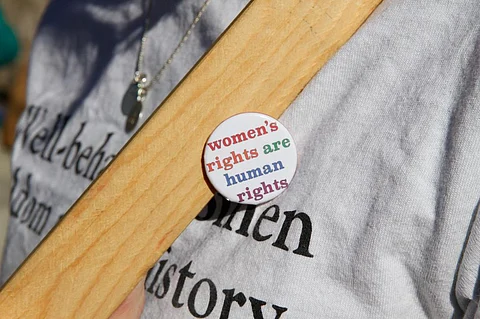 Hundreds of Women took to the streets of Jakarta to rally for Equal Rights ahead of International Women’s Day