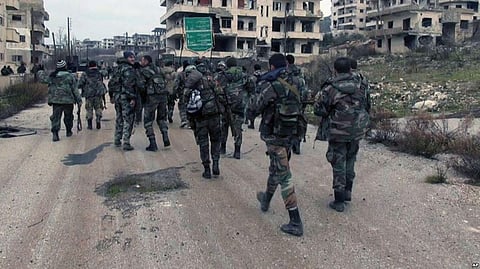 Syrian Army captures historic Citadel of the country’s Ancient oasis city of Palmyra