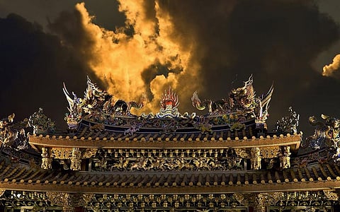 Chinese communities across Asia celebrate the first day of the Year of the Rooster