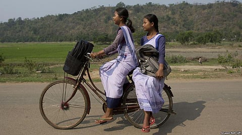 Girls on Wheels: Bicycle Programs in developing Countries like India and Kenya help Children to get to School