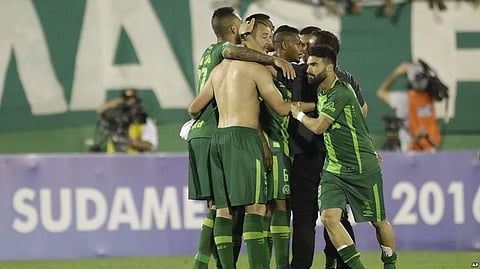 Plane carrying Brazilian Football Team Crashes in Colombia, all but 5 Dead