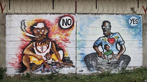 South Sudan Artists Protest against Civil War with Peace Campaign, Pop-up Street Performances and Murals