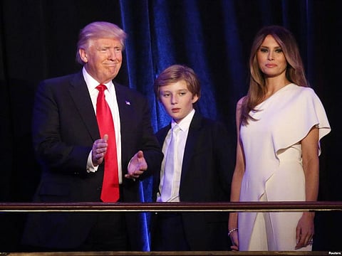 Melania Trump and Son Barron to Stay in New York, Will not Move to White House