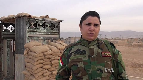 ‘We Hope for Battle’ : Kurdish Women Fighters strike Fear into Islamic State (ISIS) Terrorist Group in Iraq